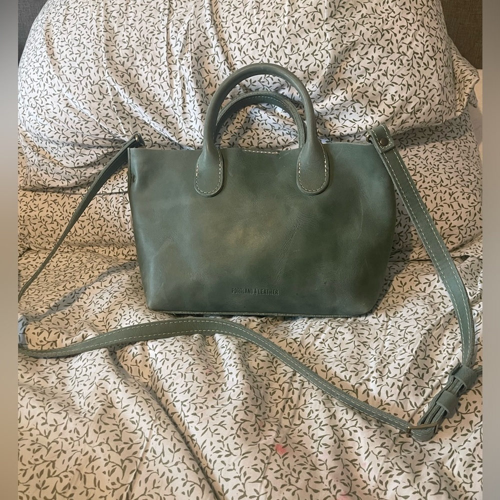 Portland Leather Large Raindrop Bag